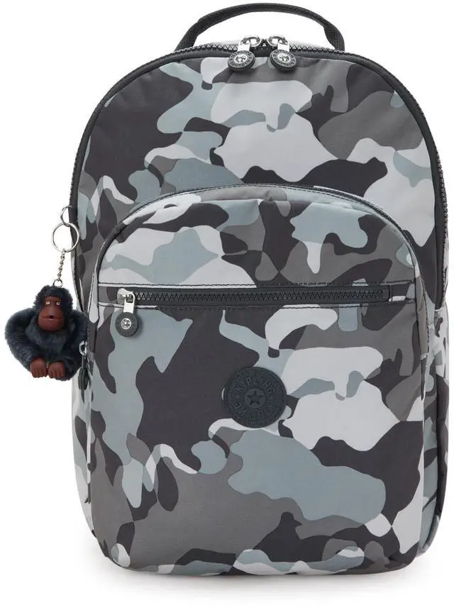 Main image of Kipling Women's Seoul 15" Laptop Backpack, Durable, Roomy with Padded Shoulder Straps, Built-In Protective Sleeve