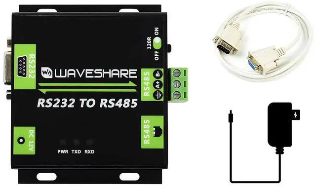 Main image of waveshare Industrial Grade Isolated RS232 to RS485 Converter with ADI Magnetical Isolation