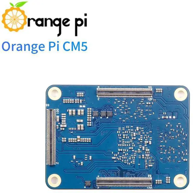 Alt view image 4 of 5 - Orange Pi CM5 16GB RAM with 32GB EMMC LPDDR4 Rockchip RK3588S AI Accelerator 6TOPS, Compute Module 5 WiFi Bluetooth BLE (CM5 Tablet Floor Support) Single Board Computer