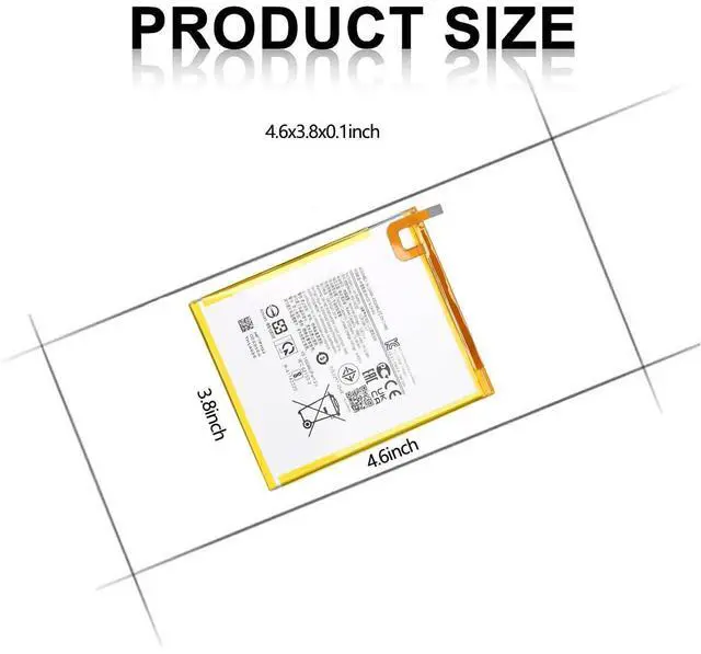 Alt view image 5 of 5 - Pinsinholy HQ-3565N HQ-3565S Battery Compatible with Galaxy Tab A7 Lite A7 Lite 8.7" 2021 SM-T220 SM-T225 SM-T225C SM-T225N Series 3.82V 19.48Wh 5100mAh with Tools