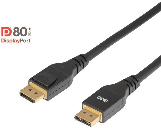 Alt view image 2 of 5 - Club 3D CAC-1094 2 Meter/ 6.56 Feet DisplayPort 2.1 Bi-Directional VESA DP80 Certified Cable with G-SYNC, & HDR 8K 240Hz M/M 5090 5080 7900XTX 9070XT