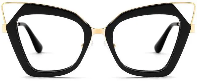 Main image of Zeelool Blue Light Glasses for Women Butterfly Eyewear Glasses 100% UV400 Protection JGX481786-04 Black