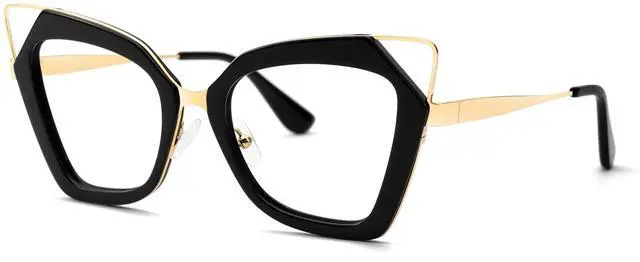 Alt view image 2 of 5 - Zeelool Blue Light Glasses for Women Butterfly Eyewear Glasses 100% UV400 Protection JGX481786-04 Black