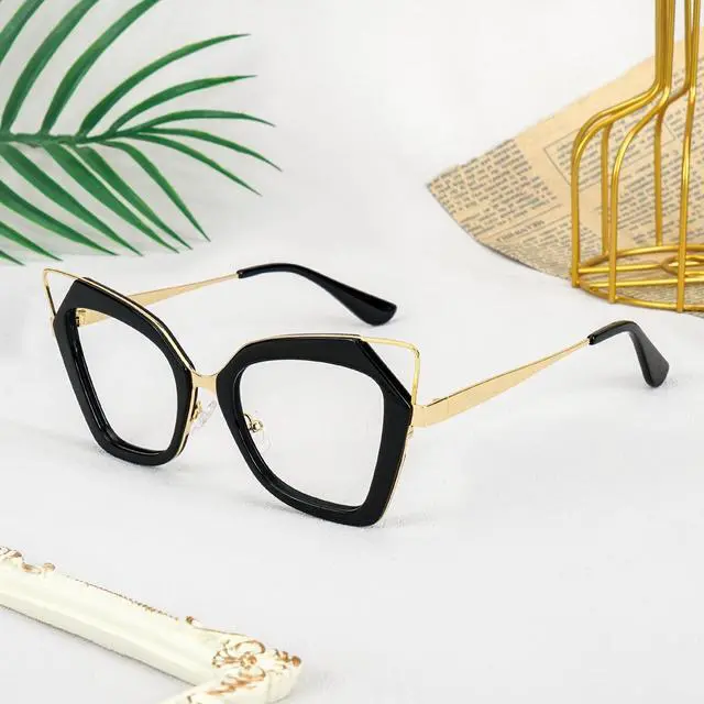 Alt view image 4 of 5 - Zeelool Blue Light Glasses for Women Butterfly Eyewear Glasses 100% UV400 Protection JGX481786-04 Black