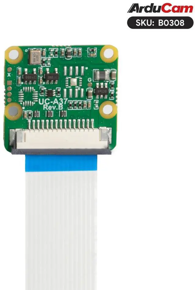 Alt view image 3 of 5 - Arducam for Raspberry Pi Camera Module 3, 12MP IMX708 66°(H) Fixed Focus Pi Camera V3, Compatible with Raspberry Pi 5/4B/3B+, Zero