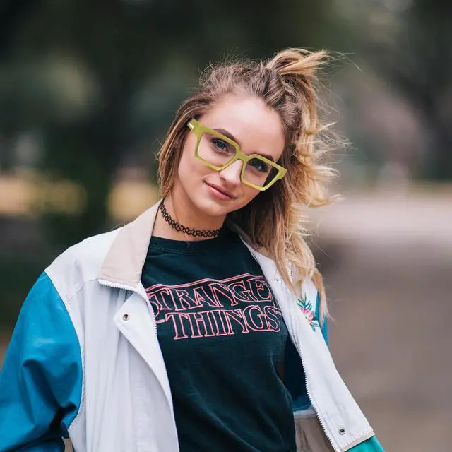 Alt view image 2 of 5 - FEISEDY Oversized Blue Light Glasses for Women Men TR90 Retro Square Anti Eyestrain Glasses Rectangle Fashion Frame B0037