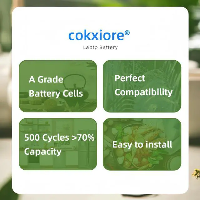 Alt view image 3 of 5 - cokxiore A1405 Laptop Battery Replacement for MacBook Air 13 inch A1466 (Mid 2012,Mid 2013,Early 2014, Early 2015,2017) A1369(Late 2010,Mid 2011 Version) fits A1496 A1405 A1377