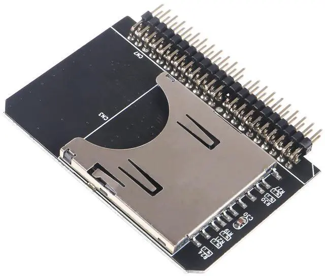 Alt view image 5 of 5 - AITIAO 2Pcs SD Card to 2.5 Inch IDE Adapter, Memory Card Converter, TF to IDE 44Pin Male Adapter, Laptop HDD for DOS/Linux/Windows 98SE, Me, 2000, XP and Vista