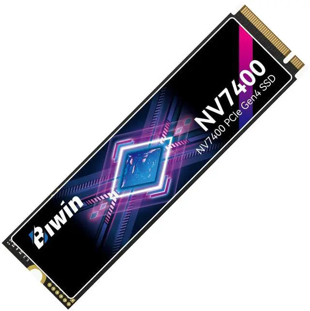 Alt view image 2 of 5 - BIWIN Black Opal NV7400 2TB SSD Gen4x4, Read Speed up to 7450MB/s, NVMe M.2 2280 PCIe 4.0 Internal PC Solid State Drive for Laptop/Desktop/PS5