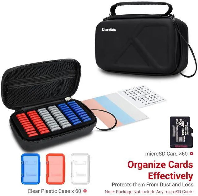 Alt view image 2 of 5 - 1 + 1 Memory Card CaseEVA Style with Pop Up Style Memory Card Case