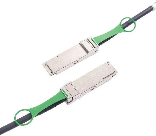 Alt view image 3 of 5 - 10Gtek 40G QSFP+ DAC Cable - 40GBASE-CR4 Passive Direct Attach Copper Twinax QSFP Cable for Mellanox MC2206130-001 Devices, 1-Meter(3.3ft)