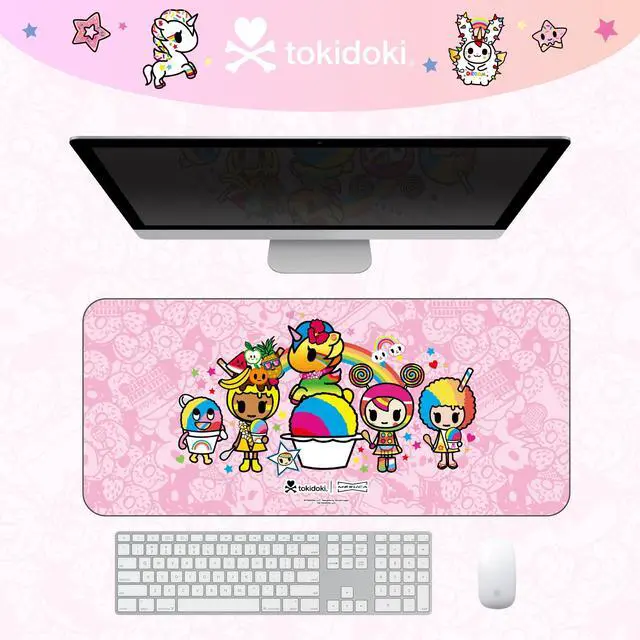 Alt view image 2 of 5 - Tokidoki Unicorno Mouse Pad Large Gaming Computer Mouse Pad Extended Keyboard Desk Accessories for Office Computer Laptop