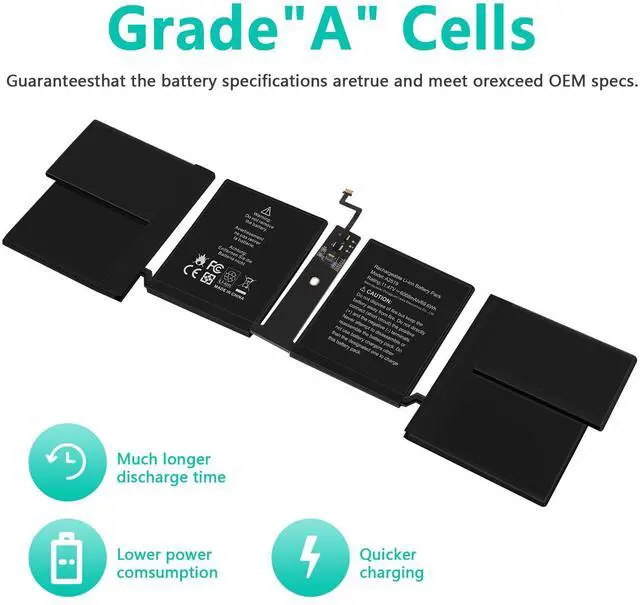 Alt view image 5 of 5 - Futurebatt A2519 Battery Replacement for A2442 MacBook Pro 14 inch2021EMC 3650 8102