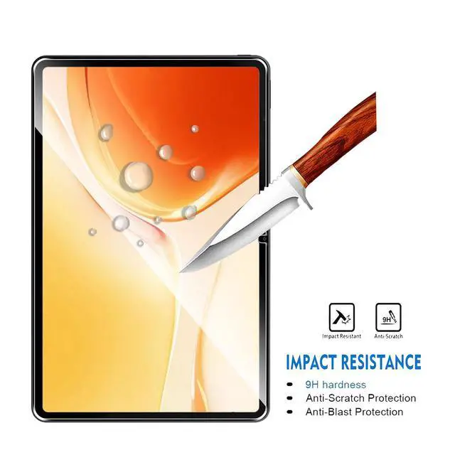 Alt view image 3 of 5 - Natbok 2 Pack Compatible with Alldocube IPlay 70 Pro 10.95" Screen Protector,9H Tempered Glass Film,HD Clear Scratch Resistant,Bubble-Free for Alldocube IPlay 70 Pro Screen Protector