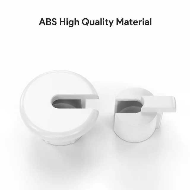 Alt view image 3 of 5 - MSAFF Starlink Gen 3 Router Mount + StarLink V3 Power Supply Brackets Holder + 1-Inch Wall Bushing for Starlink Dishy Ethernet Cable