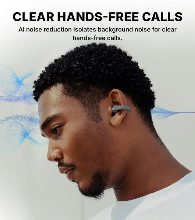 Alt view image 5 of 5 - Edifier QR65 Desktop Active Monitor (Black) R1 Open-Ear True Wireless Earbuds (Gray)  Portable Listening & Desktop Audio Immersion, All-Round Sound Experience