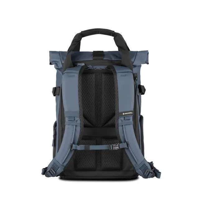 Alt view image 2 of 5 - WANDRD All New PRVKE 15L V4 Camera Backpack: Built-In Camera Cube Travel Backpack with Quick Side Access, Rolltop Expansion, Clamshell Opening, Magnetic Tote Handles