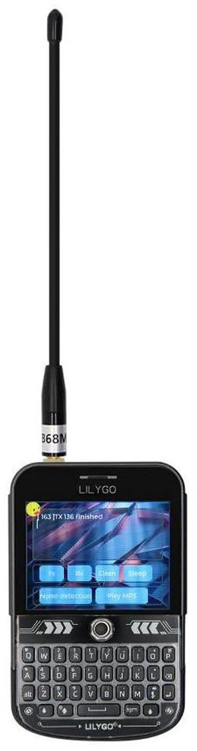 Main image of LILYGO T-Deck Plus ESP32-S3 915Mhz LORA-89 SX1262 Ulbox GPS 2.8-inch Display TTGO Development Board Black Keyboard External Antenna Strap ABS Shell