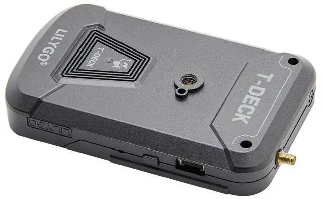 Alt view image 4 of 5 - LILYGO T-Deck Plus ESP32-S3 915Mhz LORA-89 SX1262 Ulbox GPS 2.8-inch Display TTGO Development Board Black Keyboard External Antenna Strap ABS Shell