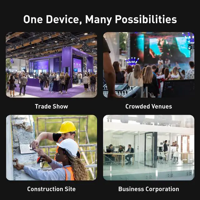 Alt view image 4 of 5 - GL.iNet GL-XE3000 (Puli AX) 5G Router with Dual SIM Card Slot, Wi-Fi 6 Cellular Routers, Built-in Battery, Multi-WAN, VPN, OpenWrt, Secure 5G Router for Office, Retail, Events, Business