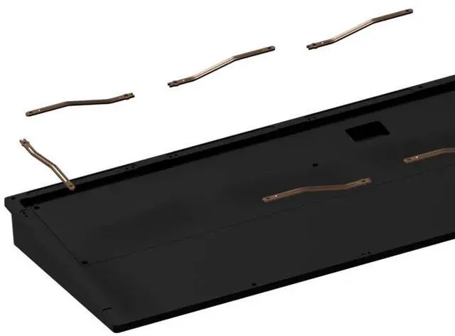 Alt view image 5 of 5 - Glacier Weikav Stars75s, Wireless/Wired, Detachable USB-C, Hot Swappable, CNC Aluminum Case, RGB Lighting, Pre-Built Mechanical Keyboard (Black Anodizing, Standard Cable)