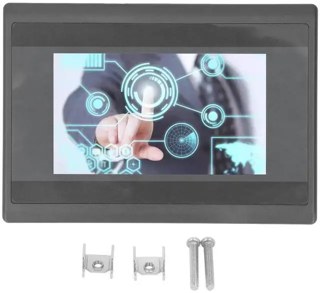 Main image of HMI PLC TFT LCD Display ARM9 Processor 4.3 inch 480x272 Pixels 12 In 8 Out for Industrial Control and Monitoring