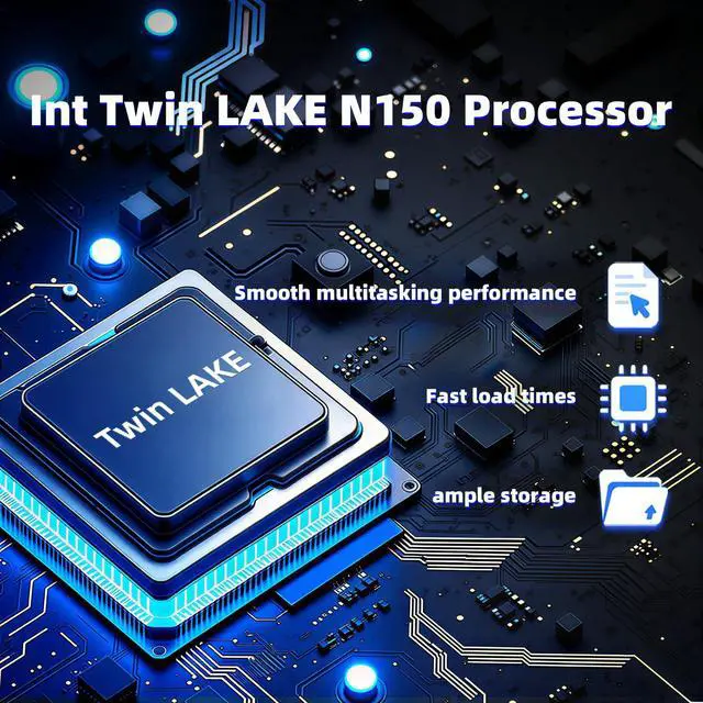 Alt view image 2 of 5 - Laptop Computer, 2025 Gaming Laptops, 15.6 Inch Lap Top PC Win 11 Pro, 16GB RAM 1TB SSD, 13th Gen N150 Processor(up to 3.6GHz), Backlit Keyboard, 1920*1080 FHD