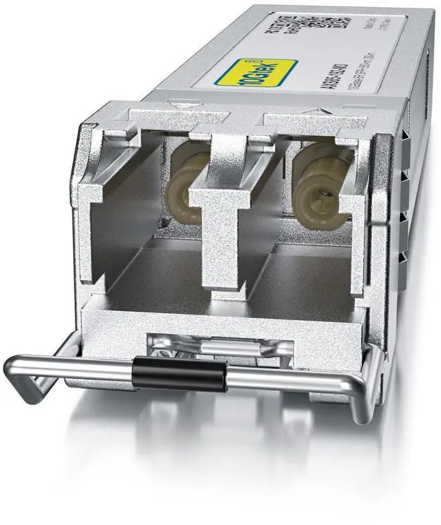 Alt view image 4 of 5 - 2 Pack of 10GBase-SR SFP+ Transceiver, Compatible with HPE Aruba JD092B, and 2 Pack of 5M Fiber Patch Cable