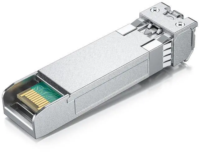 Alt view image 5 of 5 - 2 Pack of 10GBase-SR SFP+ Transceiver, Compatible with HPE Aruba JD092B, and 2 Pack of 5M Fiber Patch Cable