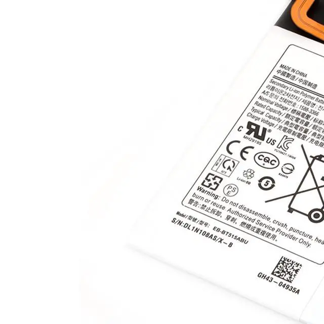 Alt view image 3 of 4 - DDONG PLUS Replacement Battery EB-BT515ABU [Upgraded] for Samsung Galaxy Tab A 10.1 2019 SM-T510 SM-T515 T510 T515 Battery Free Adhesive Tool Kits
