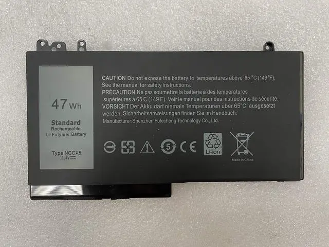 Main image of Aowe Compatible NGGX5 47WH laptop Battery RDRH9 JY8D6 Replace For Latitude E5270 E5470 E5570 JY8D6 954DF 0JY8D6