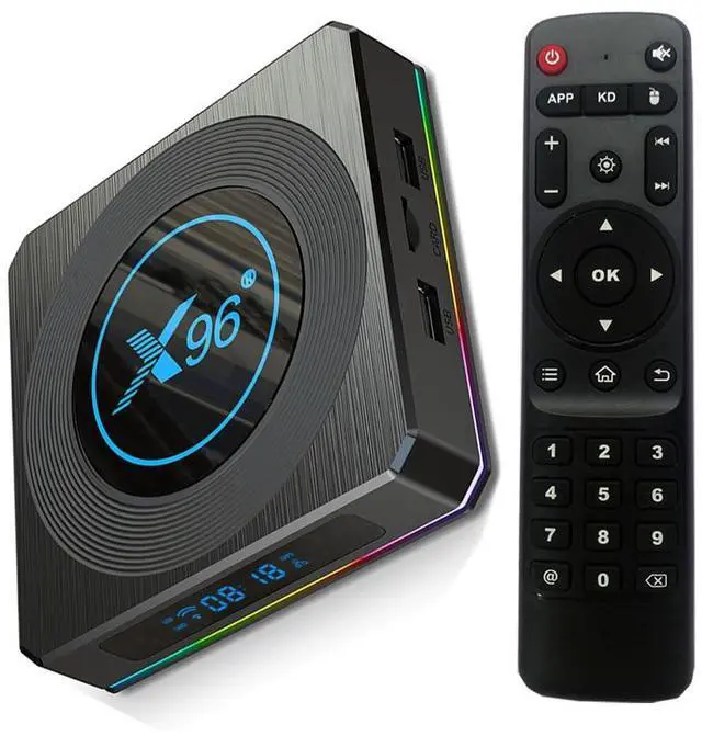 Main image of Amlogic S905X4 Android 11.0 X96 X4 4GB RAM 64GB ROM Dual-WiFi 2.4GHz/5GHz BT Quad Core 64 Bits 3D/8K 1000M