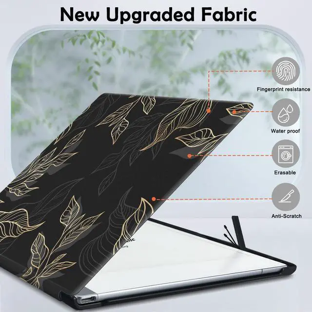 Alt view image 3 of 5 - Aippdo Case for Remarkable 2 Paper Tablet 10.3" 2020 Released,Lightweight and Hard Back Shell Protective Book Folio Cover with Built-in Pen Holder,Comes with Remarkable 2 Pen Tips.