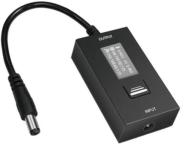 Main image of Wi-Fi IP Enabled Remote DC Power Switch (DC5521 Plug) with Auto Reboot, Integrated Power Metering, Manage via Free APP & Cloud (Scalable). Ideal for Homes & Small Offices.