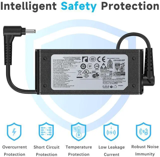 Alt view image 4 of 5 - LIFKAHY 40W Laptop Charger Compatible with Samsung ATIV Book 9/9 Plus / 9 Lite / 9 Spin Series,19V/ 2.1A AC Adapter Galaxy View 18.4 Table SM-T670 SM-T677A SM-T670N Series 9 Notebook A13-040N2A