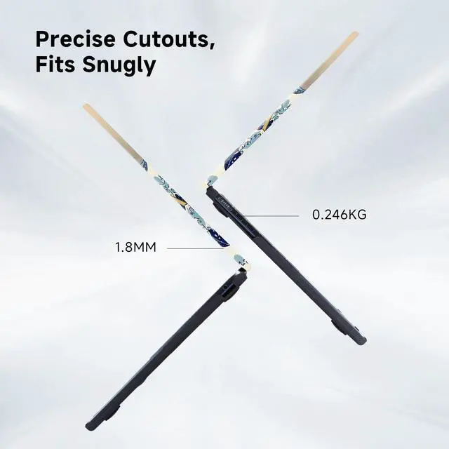 Alt view image 3 of 5 - Funut Compatible with MacBook Pro 15 inch Case, Ultra Slim Protective Cover, Colorful Lightweight Rubberized Case Hard Plastic for Pro 15 inch A1398 (Sea Wave)