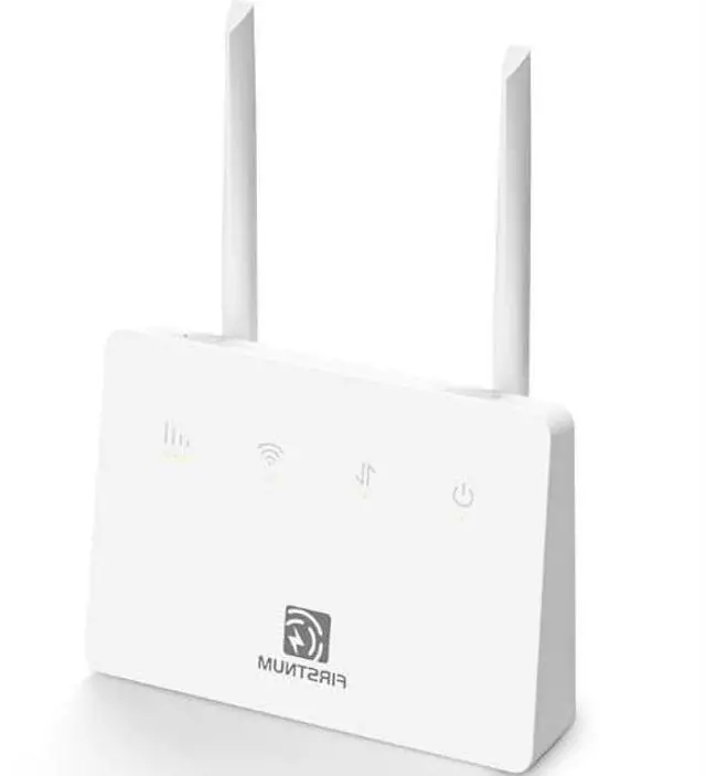 Main image of Firstnum CPE C1 WiFi Router with SIM Card Slot, 4G LTE CAT4 WiFi 150 Mbps, Portable Travel Router, Long Range Wireless Outdoor/Indoor CPE 802.11b/n/g 2.4GHz 300Mbps for Home/Truck/RV