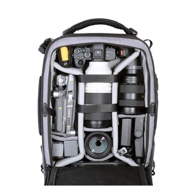 Alt view image 5 of 5 - VANGUARD VEO Select 55BT Backpack Trolley for DSLR or Mirrorless/CSC Camera - Black