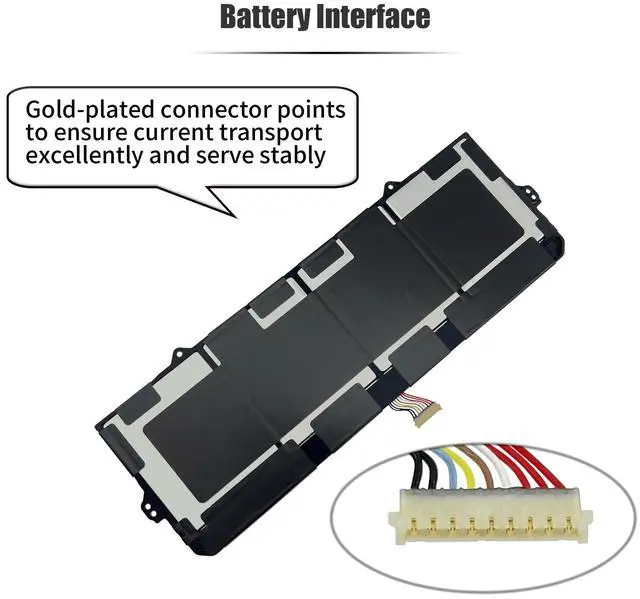 Alt view image 5 of 5 - INTIFO 45.5Whr AA-PBQN4TR Laptop Battery Compatible with Samsung Galaxy Chromebook 2 XE530QDA 13.3" Series XE530QDA-KA1US XE530QDA-KA2US XE530QDA-KB1US XE530QDA-KB2US Notebook BA43-00395A