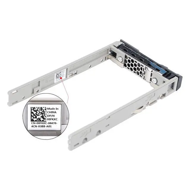 Alt view image 5 of 5 - Hard Drive Bracket 2.5" SSD Mount G176J HDD Caddy SAS SATA Hard Drive Tray Caddy Compatible with Dell PowerEdge R610 R620 R710 T710 R720 R815 R820, 4 Pack