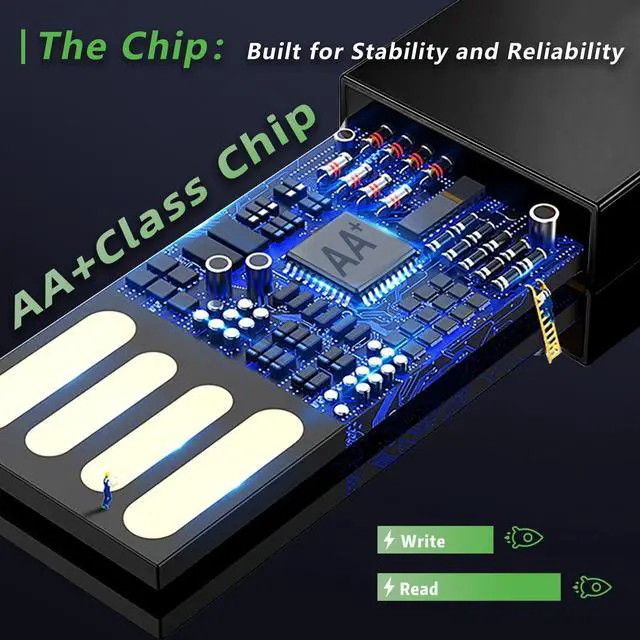 Alt view image 2 of 5 - 20-Pack 8GB USB 2.0 Flash Drives,XUANREG Thumb USB Drives with 20pack Lanyards Green USB Drive Bulk (8GB,20PCS)