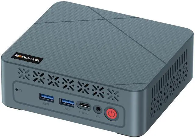 Main image of BOSGAME Mini PC Ryzen 5 3550H 11 Pro Mini Computers, 16GB DDR4 RAM 512GB PCIe SSD, Vega 8 Graphics Triple 4K 60Hz Displays, USB 3.2 x3, USB 2.0x1, HDMI x2, WiFi5 BT5.0