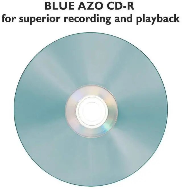 Alt view image 4 of 5 - Optical Quantum Music Digital Audio Silver Top 700MB 52x Blue AZO CD-R with Noise Free Playback for Optimal Audio Music Recording, 100 Discs