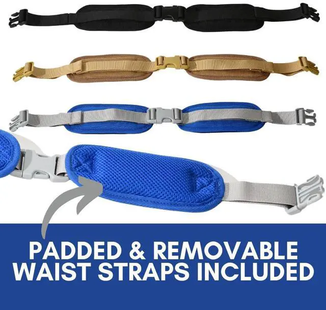 Alt view image 3 of 5 - HYPERWEAR Hyper Ruck, 20L Rucking Backpack Black with (10 lbs) Flexible Adjustable Weight Plates, 3 Plate & Laptop Sleeves, for Strength Training, Travel, EDC