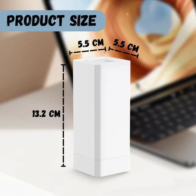 Alt view image 5 of 5 - Ekoomar 32-in-1 Electronics Cleaning Kit - Keyboard, Phone, Computer & Laptop Cleaner Kit - Compatible for MacBook, AirPods & iPhone Charger Port Cleaning Tool - Tech Gadget Cleaner - White