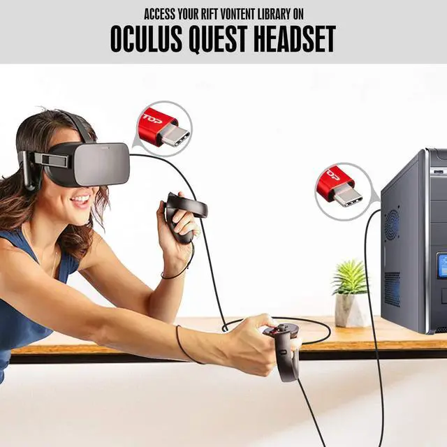 Alt view image 5 of 5 - RIITOP USB C to C Cable [4.5m/14.8FT], USB 3.1 Type-C (Gen 2) Long Cable 10Gbps 20V 5A Charging Video Cord with E-Marker