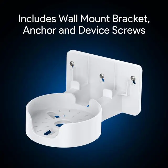 Alt view image 3 of 5 - Deco Mesh Wall Mount for Deco WiFi 7 Mesh System BE63/BE65/BE75/BE85/BE95/BE10000/BE17000/BE22000/BE33000 BE Serie, Deco Mesh Wi-Fi 7 Mount Bracket Holder, Easy Installation (White, 3 Pack)