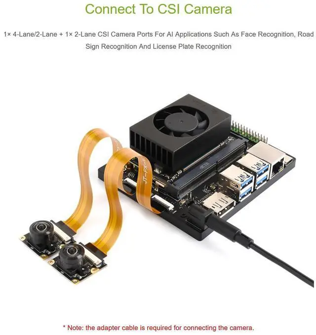 Alt view image 3 of 5 - Jetson Orin Nano/NX Development Board Alternative Solution Base Developer Kit Based on Jetson Orin Nano and Jetson Orin NX Module @XYGStudy (Jetson-ORIN-IO-Base)