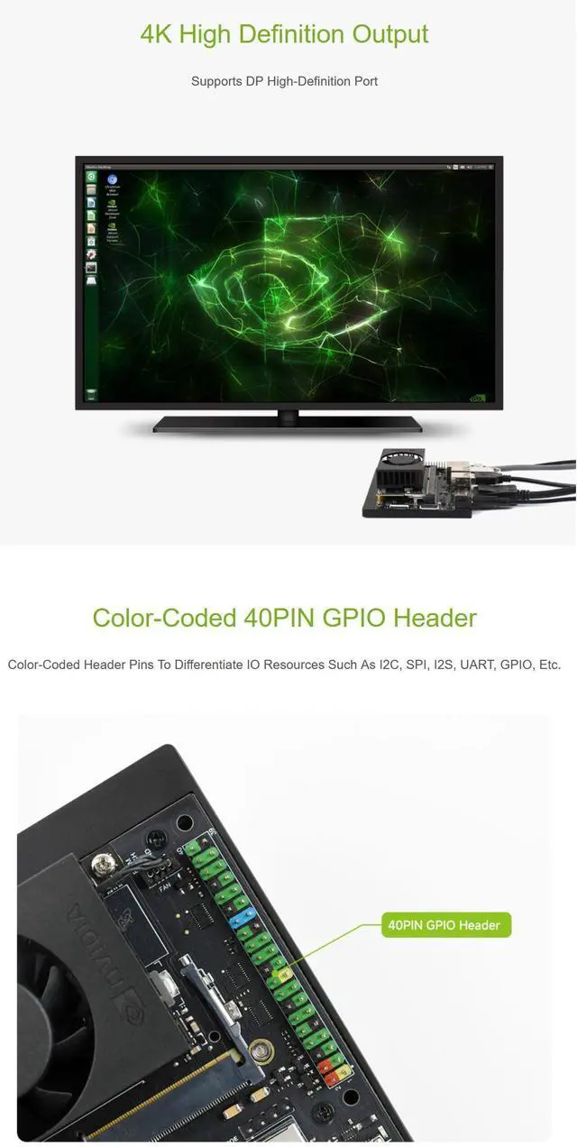 Alt view image 5 of 5 - Jetson Orin Nano/NX Development Board Alternative Solution Base Developer Kit Based on Jetson Orin Nano and Jetson Orin NX Module @XYGStudy (Jetson-ORIN-IO-Base)