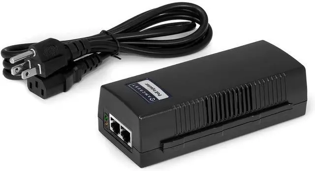 Alt view image 2 of 2 - Amcrest Active PoE Injector Adapter, IEEE 802.3af Compliant, Up to 100 Meters